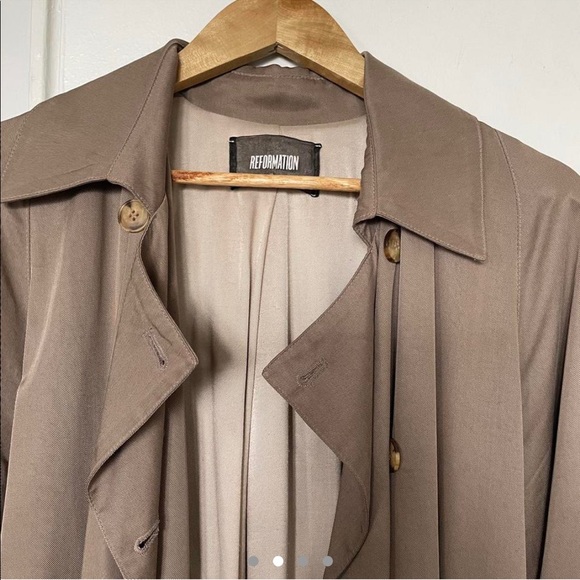 Reformation Trench Coat - Picture 2 of 3